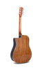 M-215-41 D Shape Guitar Walnut Wood Body Technical Wood Fingerboard