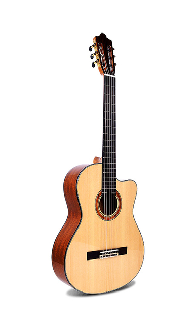 CG-540S-39 Smiger Classc Cutaway Nylon Acoustic Guitar with Solid Top