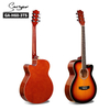 Made in China Spruce Top Color Acoustic Guitar for Wholesale
