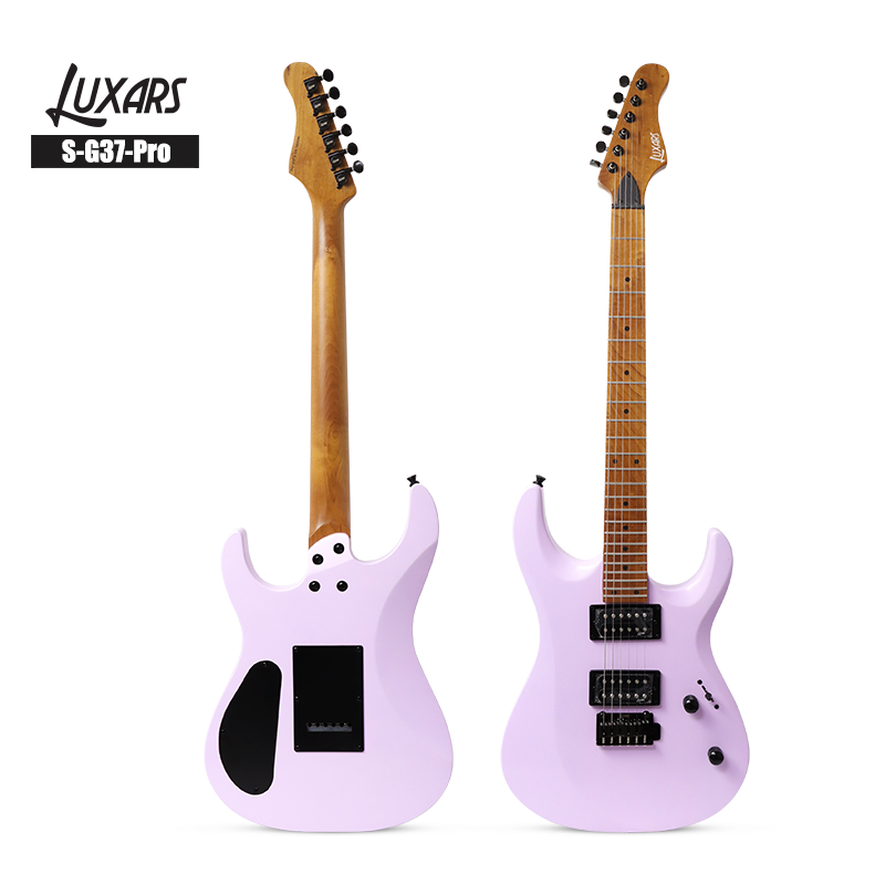OEM Upgrade Version Satin Finish Solid Top Electric Guitar for Sale