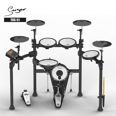 Wholesale Percussion Musical Instrument 5 Pads Portable Table Drum Electronic Drum Kit