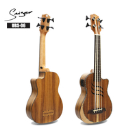 Smiger UBS-06 U-Bass Manufacture Wholesale OEM Acoustic Electric Bass Ukulele