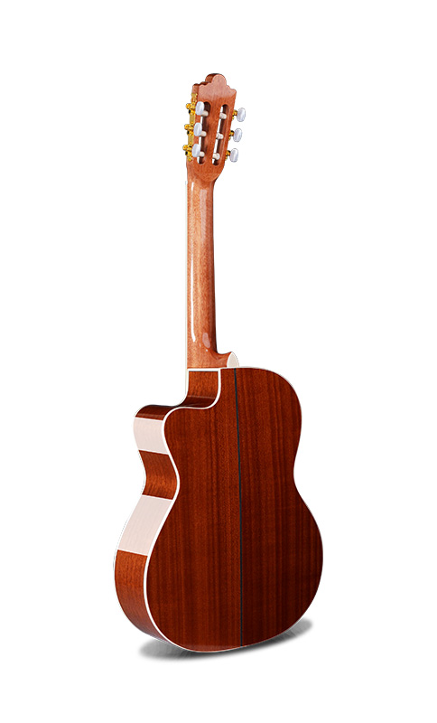4/4 Cutaway Laminated Spruce Classical Guitar
