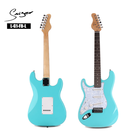 L-G1-FB-L ST Electric Guitar Left Handed Custom Musical Instrument
