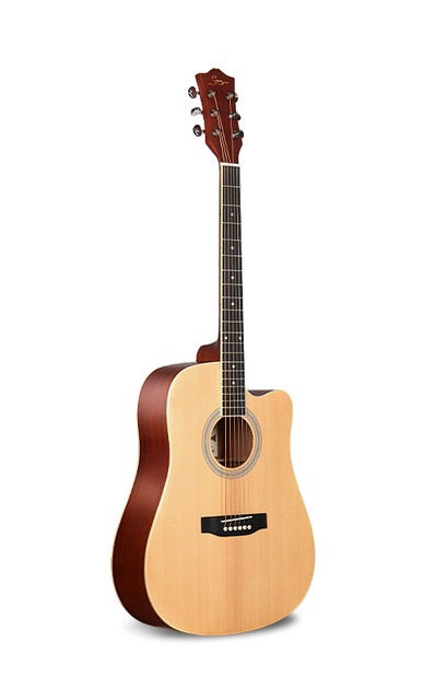 GA-412 Spruce Acoustic Guitar For Beginners