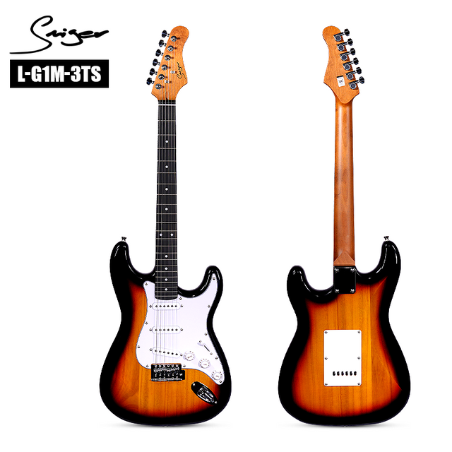 L-G1M ST Electric Guitar｜Roasted Maple Neck & Sycamore Body｜Stainless Steel Frets｜S-S-S Pickups｜Tremolo Bridge｜5 High-Gloss Colors (Stage-Ready)