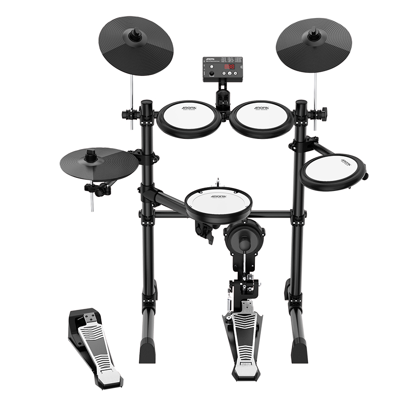 Electric Drums Set Professional Drum Percussion Instrument 5 Piece