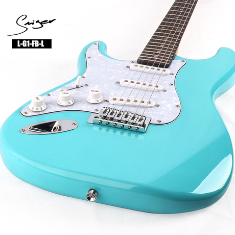 L-G1-FB-L ST Electric Guitar Left Handed Custom Musical Instrument
