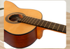 Smiger CGM-10D 39" Classical Guitar for Beginners｜Laminated Spruce Top & Sapele Back/Sides｜Mahogany Neck｜Stable Engineered Wood Fingerboard｜Natural Matte Finish W/ Gold Tuners (Classic Dreadnought)