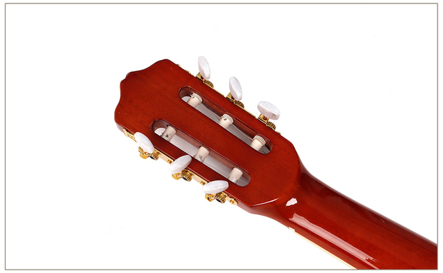 B2B Wholesale GP-C70 Thin Body Classical Guitar – 39 Inch 4/4 Size (8.1CM Thickness), Spruce Top, Linden Back&Side, Mahogany Neck, B2B OEM/ODM Available