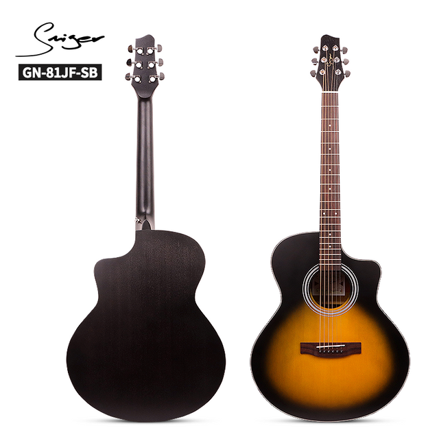 wholesale High-quality custom professional Smiger GN-81JF Solid Spruce top acoustic guitar