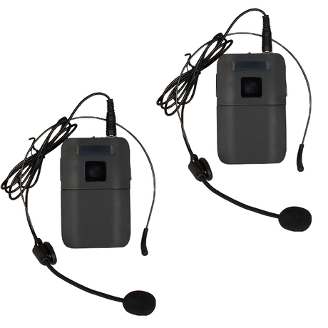OEM Factory Headset Mic Wireless Microphone VHF Clip on Professional Audio