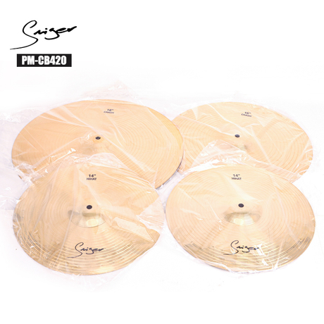 PM-CB410 High Quality Drum Cymbals Pack