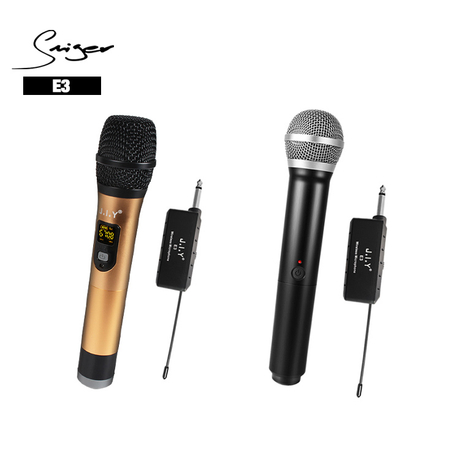 Smiger E3 UHF Universal Wireless Microphone Handheld