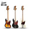 Wholesale JB30-5 Upgrade 5 Strings Jazz Bass – Roasted Maple Neck, S-S Active/Passive Pickup, OEM/ODM Supported