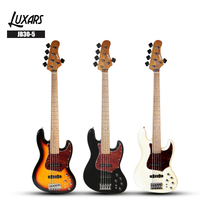 Wholesale JB30-5 Upgrade 5 Strings Jazz Bass – Roasted Maple Neck, S-S Active/Passive Pickup, OEM/ODM Supported