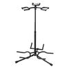 triple guitar stand folding multiple guitar stand