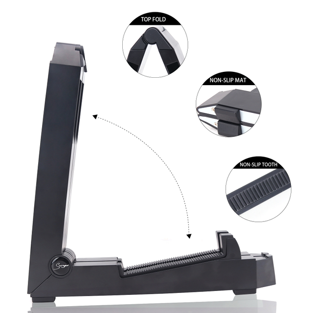 Basics Guitar Foldable A Shape Stand