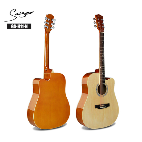 41inch 6 Strings Acoustic Guitar with ABS Binding