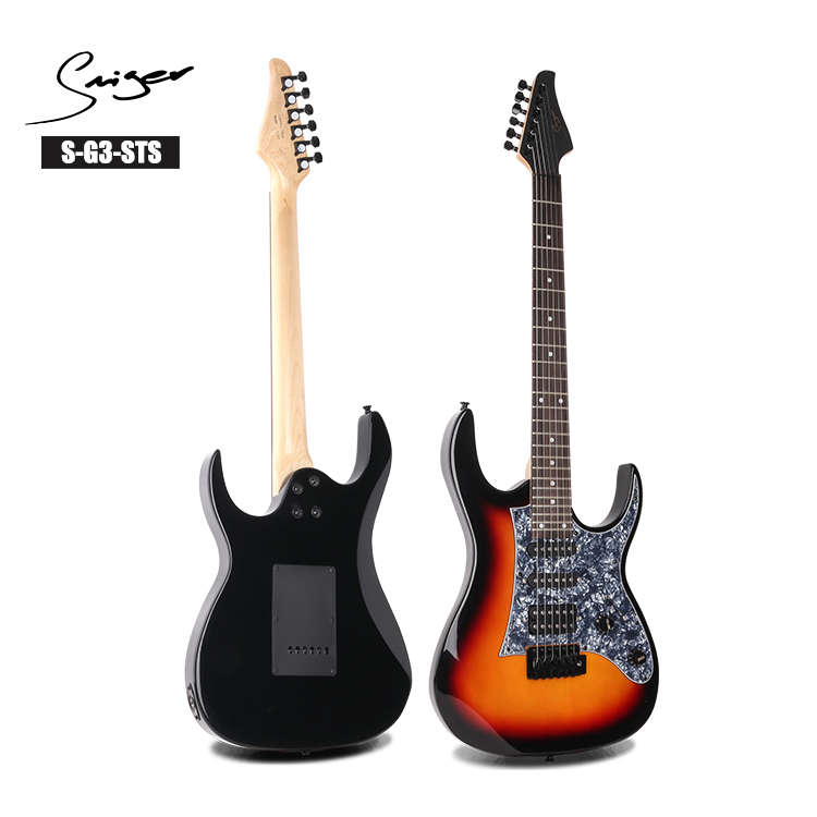 China High Quality Electric Guitar SSH Popular Electronic Guitars Wholesale OEM Custom
