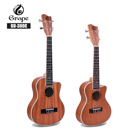 GUC-300C Cutaway Ukulele Concert Beginner Kit