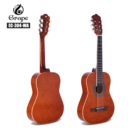 EC-304 Smiger Classical Guitar 1/2 Size 34” Inch Nylon Strings Classical Acoustic Guitar for Beginner Students Children