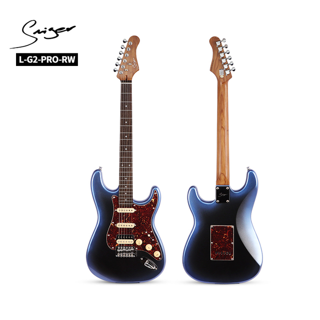 L-G2-PRO-RW Premium ST Electric Guitar｜HSS Alnico 5 Pickups｜Roasted Maple Satin Neck｜Stainless Steel Rounded Frets｜Smiger Custom Tremolo & Sealed Tuners｜5 Colors
