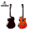 GP-C40C-39 39" Cutaway Classical Guitar - Ultra-Affordable Linden Body, Plastic Fingerboard, High-Gloss Finish (6 Colors) - Perfect for Schools/Bulk Buy