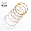 E-commerce OEM Custom Logo Brand Bundle Phosphor Bronze Gauge 010/011/012 Steel Acoustic Guitar Strings