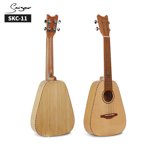 2023 New Arrivals Ukulele Bamboo Solid Wood Concert Pineapple