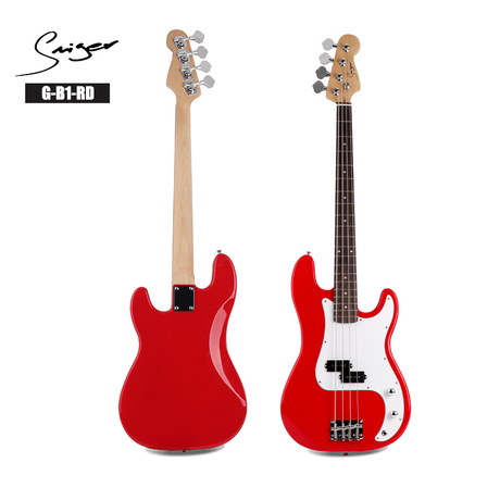 ベース SMIGER G-B50 T4 G-B50-T4 OEM Electric Bass Guitar - 4 Strings, 24 Frets