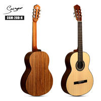 Smiger CGM-20D 39" Classical Guitar｜Walnut Back & Sides｜Laminated Spruce Top｜Matte Natural Finish W/ Gold Tuners｜Standard Dreadnought