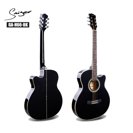 New Black Thin Body Acoustic Guitar from China manufacturer - Guangzhou  Vines Music
