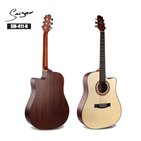 SM-411 Acoustic Guitar For Musical Instrument