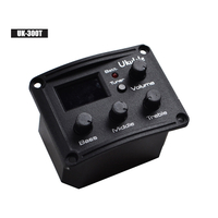 Pickup for Ukulele instrument EQ-UK-300T 3-Band EQ