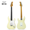 L-G1M-H ST Electric Guitar｜H-S-S Pickups for Rock/Metal｜Roasted Maple Neck + Sycamore Body｜22 Stainless Steel Frets｜Tremolo Bridge｜5 High-Gloss Colors (6 Guitars/Carton - Wholesale Ready)