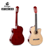 GP-C40C-39 39" Cutaway Classical Guitar - Ultra-Affordable Linden Body, Plastic Fingerboard, High-Gloss Finish (6 Colors) - Perfect for Schools/Bulk Buy
