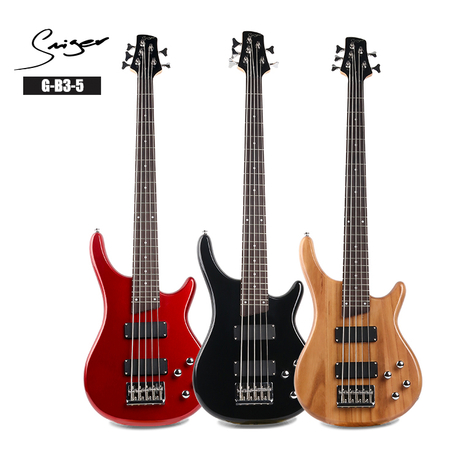 G-B3-5 Mahogany Bass Guitar Electric 5 Strigns