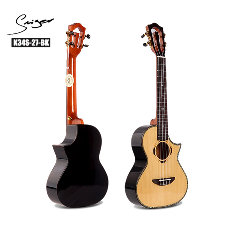 Newest Popular Tenor Ukulele Blue Maple Finger Style Professional Ukelele