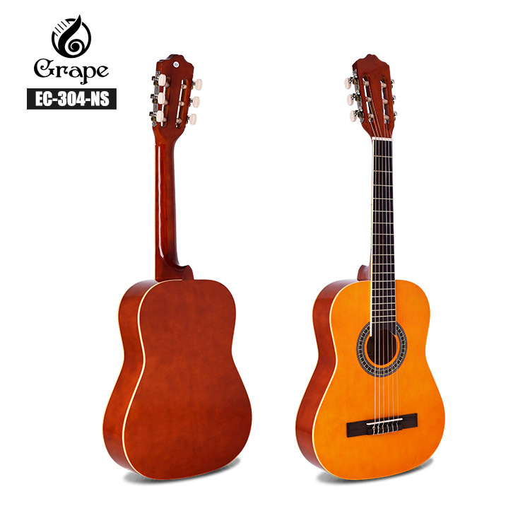 EC-304 Smiger Classical Guitar 1/2 Size 34” Inch Nylon Strings Classical Acoustic Guitar for Beginner Students Children