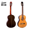 39" Professional Classical Guitar (Non-Cutaway) | Solid Red Pine Top + Rosewood Back/Sides | Bone Nut/Saddle & Rosewood Fingerboard | High Gloss Finish W/Savarez Strings