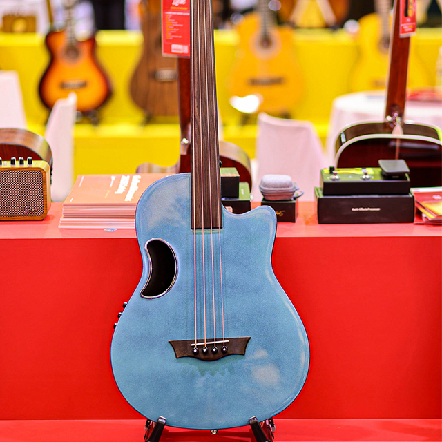 Wholesale Acoustic Bass Guitar - Carbon Fiber Top 2.4 Cupronickel Frets TE-30A Pickup