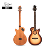 Wholesale 40-inch Spruce Solid Top Thin Body Acoustic Guitar LE-A1