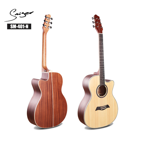 Hot Selling Mid Level 40" Spruce Top Acoustic Guitar