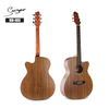 Steel string acoustic guitar for musical instrument