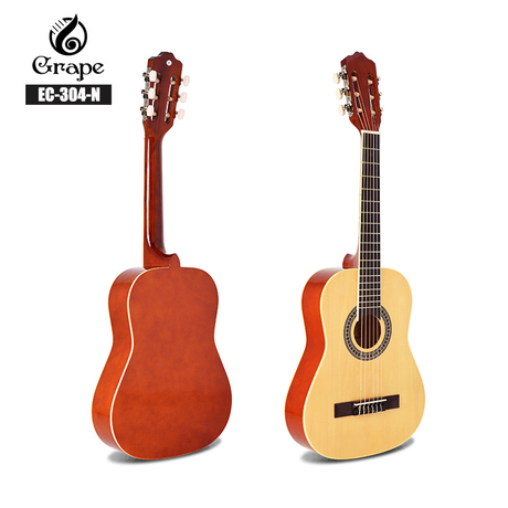 EC-304 Smiger Classical Guitar 1/2 Size 34” Inch Nylon Strings Classical Acoustic Guitar for Beginner Students Children
