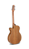 LG-09-EQ Unique Engrave Sound Hole Design Acoustic Guitar with Pickup