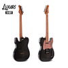 S-G27 Premium TL Electric Guitar｜Flamed Maple Top + Poplar Body｜Roasted Maple Satin Neck & Fretboard｜TL-Upgraded S-S Alnico V Pickups｜Solid Aluminum Pickguard｜High-Gloss TBK/HB Finishes｜6 Guitars/Cart