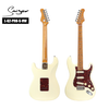 L-G2-PRO-S Professional ST Electric Guitar｜Roasted Maple Neck + Alnico V SSS Pickups｜Conductive Shielding Poplar Body｜22 Rounded Frets｜Gloss Finish｜6/Carton