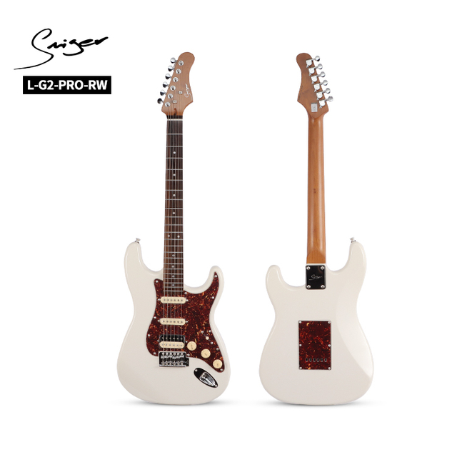 L-G2-PRO-RW Premium ST Electric Guitar｜HSS Alnico 5 Pickups｜Roasted Maple Satin Neck｜Stainless Steel Rounded Frets｜Smiger Custom Tremolo & Sealed Tuners｜5 Colors